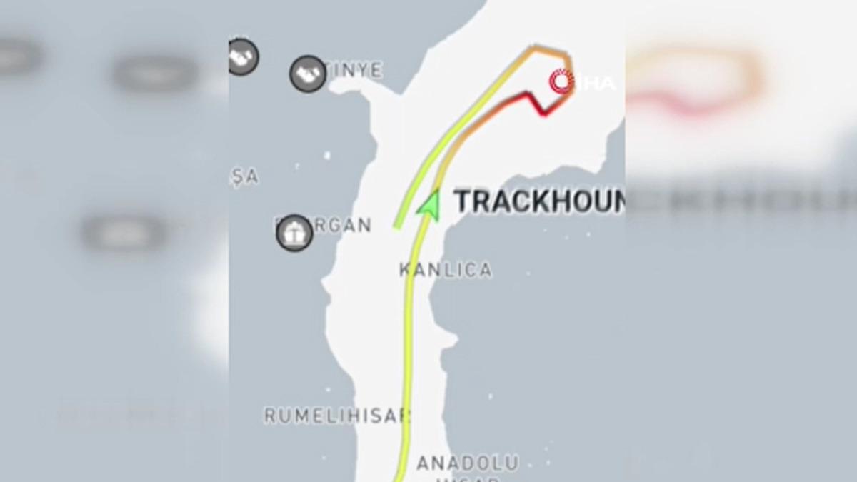 İstanbul Boğazı nda gemi arızası: Boğaz trafiği çift yönlü askıya alındı 1