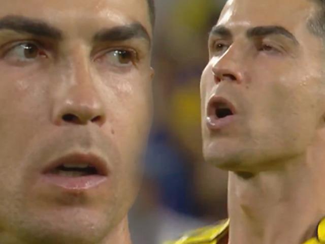 Cristiano Ronaldo, penaltı atarken 'Bismillah' &ccedil;ekti! O anlar paylaşım rekoru kırıyor