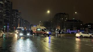 Kayseri'de iki otomobil çarpıştı: Otomobil kağıt gibi ezildi