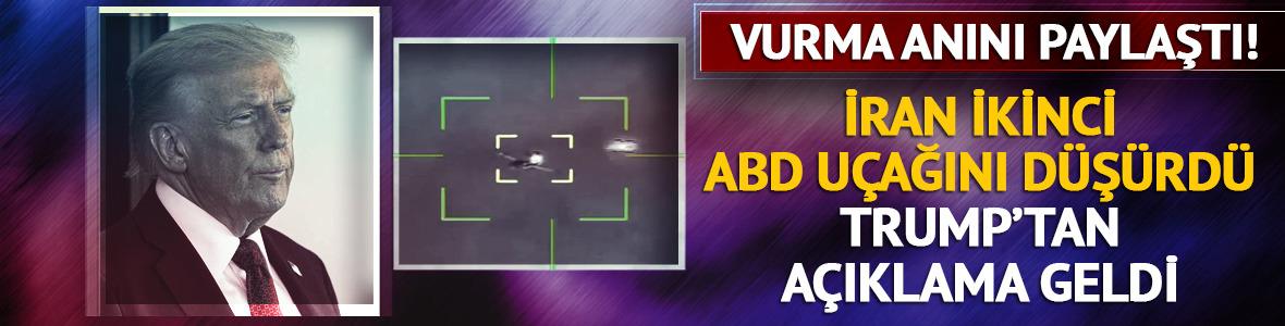 İran ikinci ABD u&ccedil;ağını d&uuml;ş&uuml;rd&uuml;: İşte vurma anının g&ouml;r&uuml;nt&uuml;leri