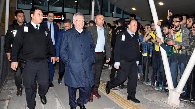 Fenerbahçe'ye Sivas'ta maşaleli karşılama