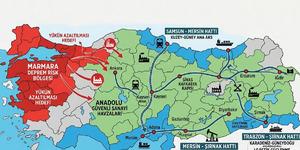 Deprem riskine karşı 4 yeni sanayi koridoru geliyor