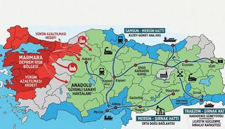 Deprem riskine karşı 4 yeni sanayi koridoru geliyor