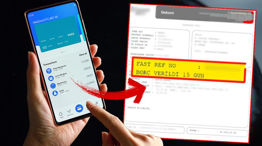 IBAN verdi, alacağını istedi bor&ccedil;lu &ccedil;ıktı! Dekonttaki bu detaya dikkat: 50 bin aldı, 75 bin geri &ouml;dedi