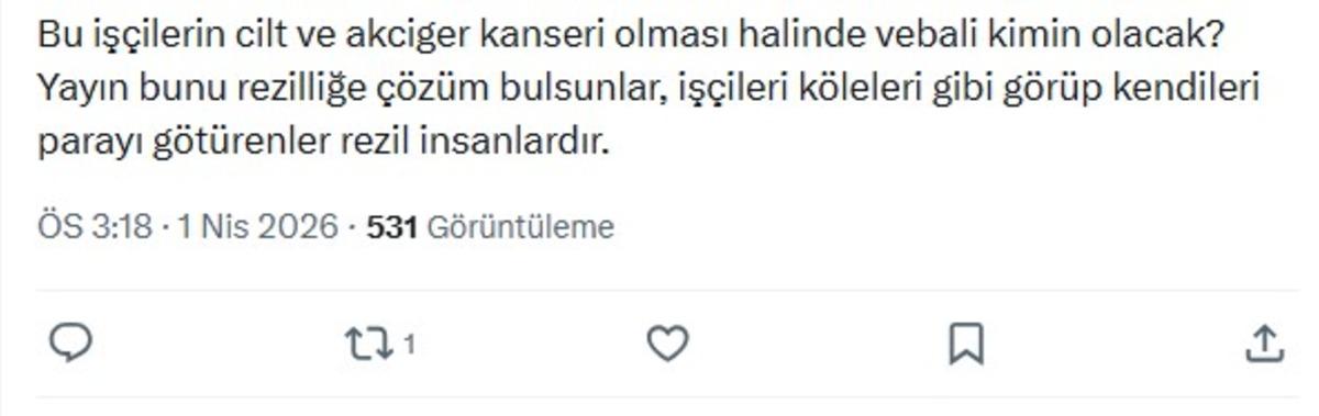 Bu koşullarda &ccedil;alışma mı olur? İş&ccedil;inin i&ccedil;ler acısı hali paylaşılmıştı!  Şirket o iş&ccedil;iyi kovdu  iddiası 4