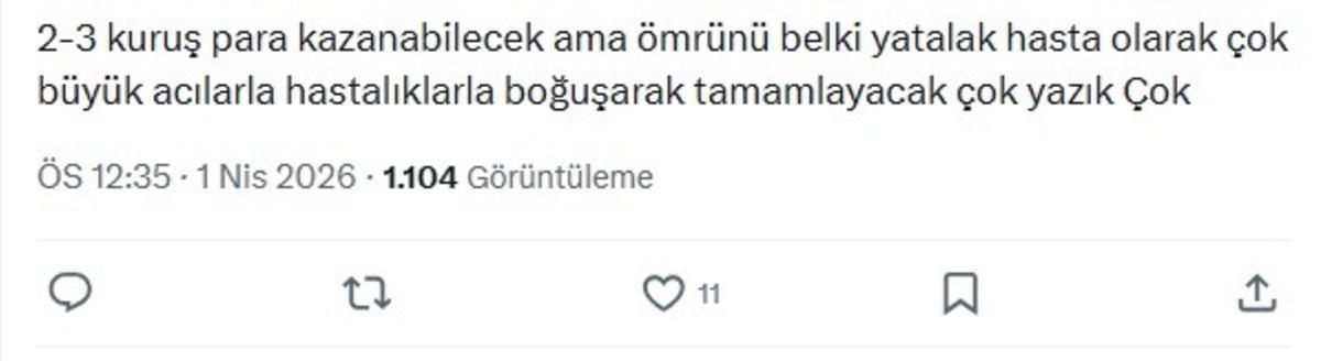 Bu koşullarda &ccedil;alışma mı olur? İş&ccedil;inin i&ccedil;ler acısı hali paylaşılmıştı!  Şirket o iş&ccedil;iyi kovdu  iddiası 5