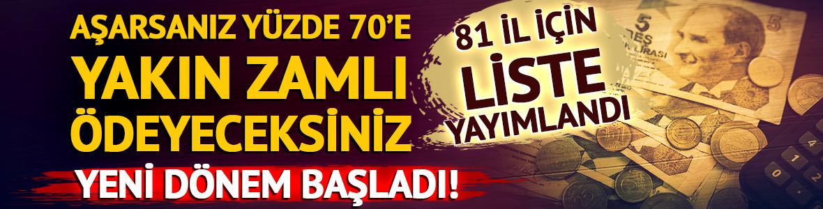 İki tarifeli d&ouml;nem başladı! Y&uuml;zde 70&rsquo;e yakın zamlı olacak