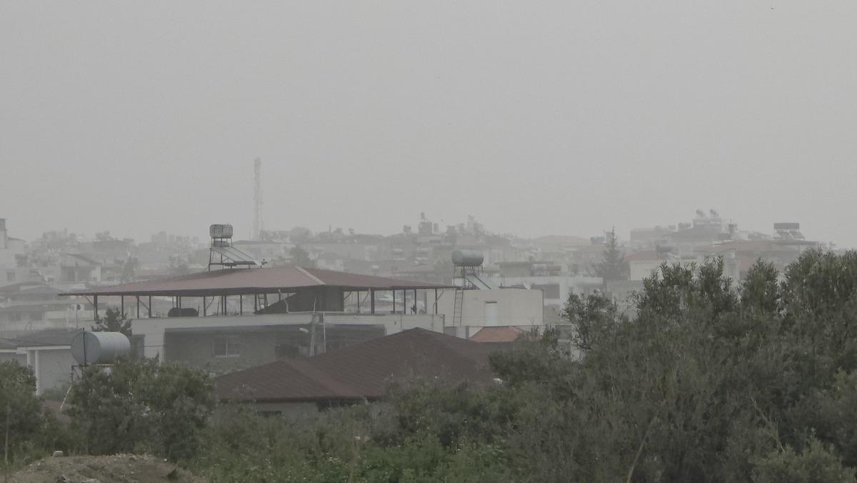 Hatay da toz taşınımı yaşamı olumsuz etkiliyor 5