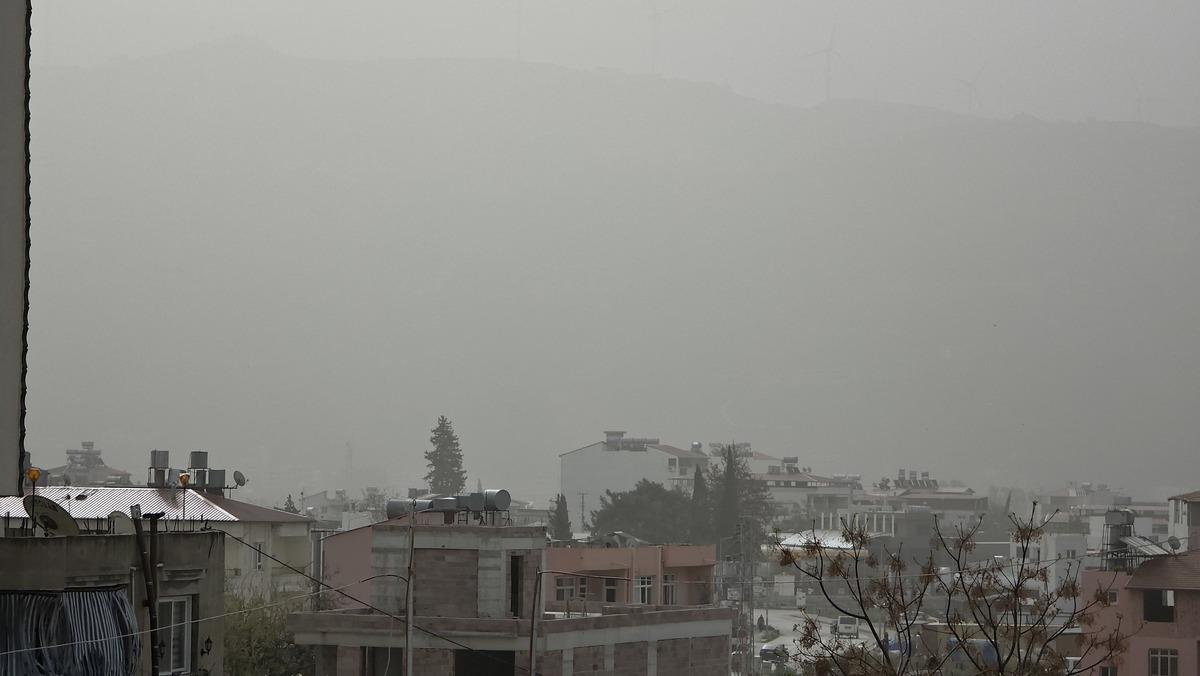 Hatay da toz taşınımı yaşamı olumsuz etkiliyor 4