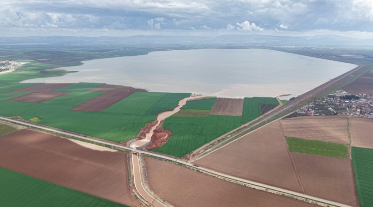 Reyhanlı barajında bir ilk: Doluluk oranı y&uuml;zde 40&rsquo;a ulaştı 6