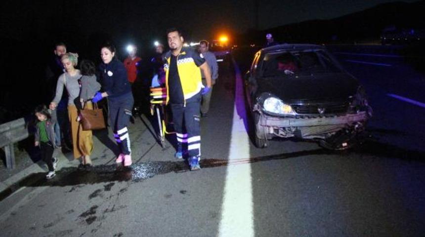 Bolu'da feci kaza: Çok sayıda yaralı var