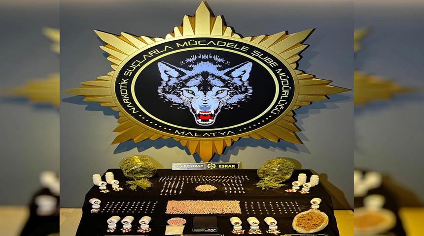 Malatya'da uyuşturucu operasyonu sonu&ccedil;landı