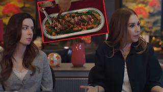 Kızılcık Şerbeti'nde 'domuz eti' göndermesi! O sahne hatırlatıldı! Yorum yağdı