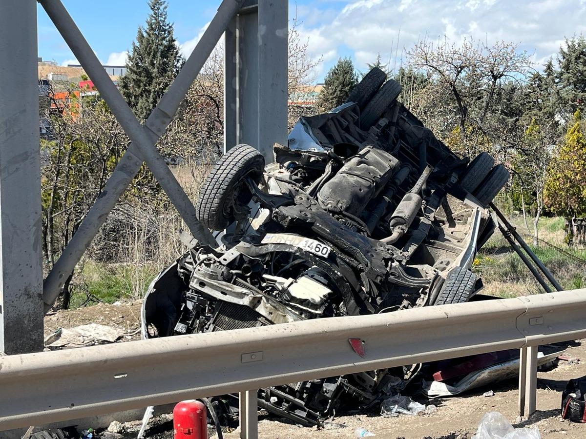 5 kişinin hayatını kaybettiği kazanın görüntüleri ortaya çıktı! 1