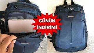 İşten seyahate her an yanınızda: Samsonite sırt çantasında büyük indirim başladı!