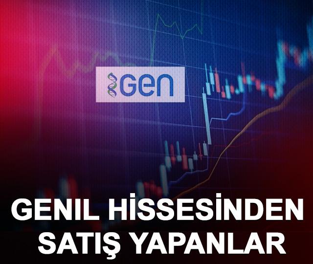 GENIL hissesinden satış yapanlar (30 Mart-3 Nisan 2026)