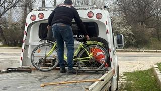 Isparta’da kazada 83 yaşındaki bisikletli ağır yaralandı