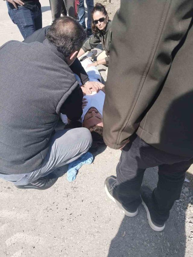 Samsun&rsquo;da minib&uuml;s devrildi: 1 yaralı 3