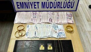 K&uuml;tahya&rsquo;da sahte altınla dolandırıcılık yaptılar, Afyon&rsquo;da yakalandılar