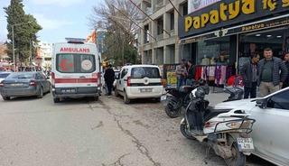Motosikletin &ccedil;arptığı yaya yaralandı