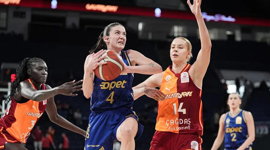 Kadınlar Basketbol S&uuml;per Ligi'nde şampiyon Fenerbah&ccedil;e Opet oldu!