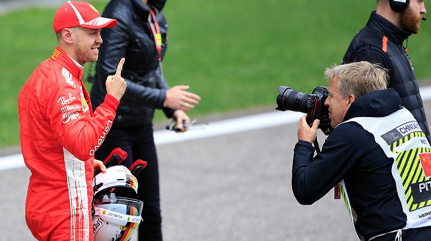 Sebastian Vettel &Ccedil;in Grand Prix'ine ilk sırada başlayacak