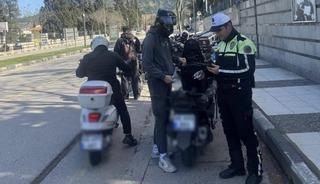 Motosiklet denetimi: 540 s&uuml;r&uuml;c&uuml;ye, 3 milyon 800 bin TL ceza