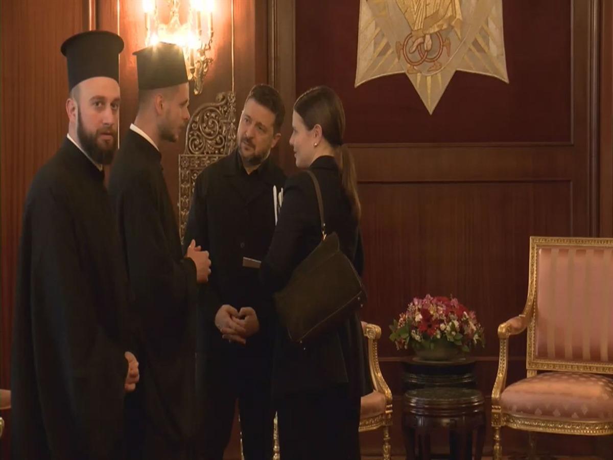 Ukrayna Devlet Başkanı Zelenskiy, Fener Rum Patriği Bartholomeos ile görüştü 2