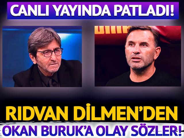 Rıdvan Dilmen'den Okan Buruk'a canlı yayında olay s&ouml;zler! "T&uuml;rkiye Ligi'ni k&uuml;&ccedil;&uuml;ms&uuml;yor!"