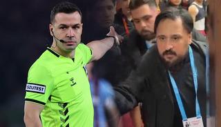 Derbi sonrası futbolcular ve Okan Buruk hakemle tartıştı! 