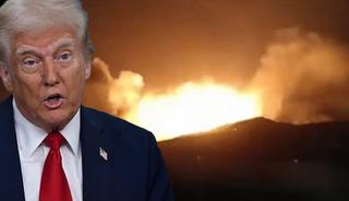 Trump, İran'a saldırının g&ouml;r&uuml;nt&uuml;lerini paylaştı