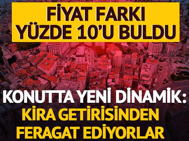 Fiyat farkı y&uuml;zde 10'u buldu: Konut piyasasında yeni dinamik 