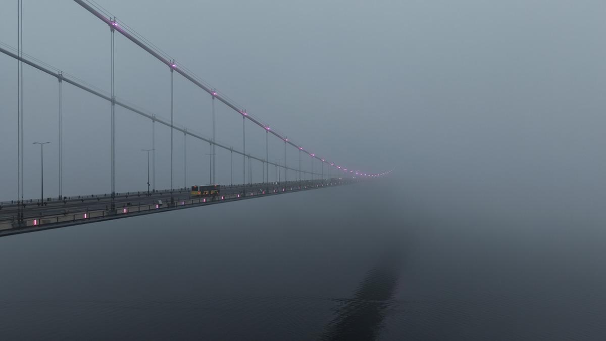 İstanbul Boğazı sisin içinde kayboldu!
