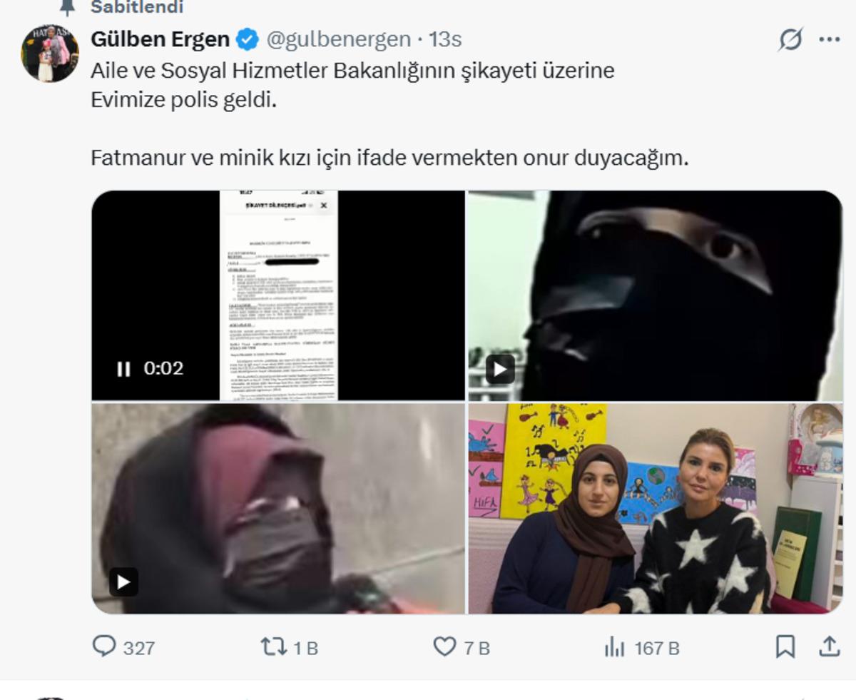 Gülben Ergen "Evimize polis geldi" diyerek duyurdu! Bakanlık şikayetçi oldu 1