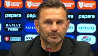 Basın toplantısında Okan Buruk'a b&uuml;y&uuml;k şok! Teşekk&uuml;r edip masadan ayrıldı