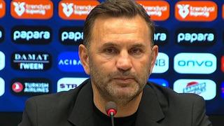 Basın toplantısında Okan Buruk'a büyük şok! Teşekkür edip masadan ayrıldı