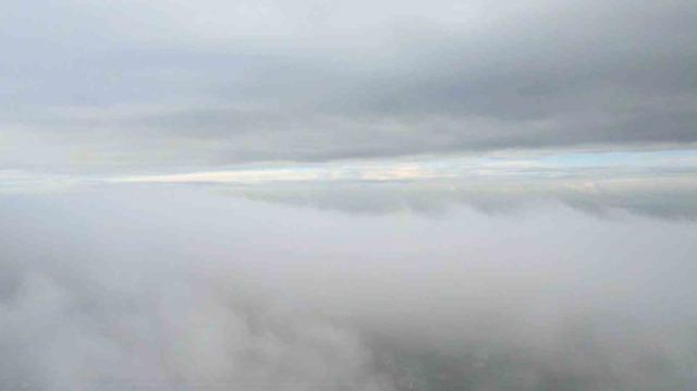 Bursa&rsquo;da şehrin &uuml;zerine sis &ccedil;&ouml;kt&uuml; 3