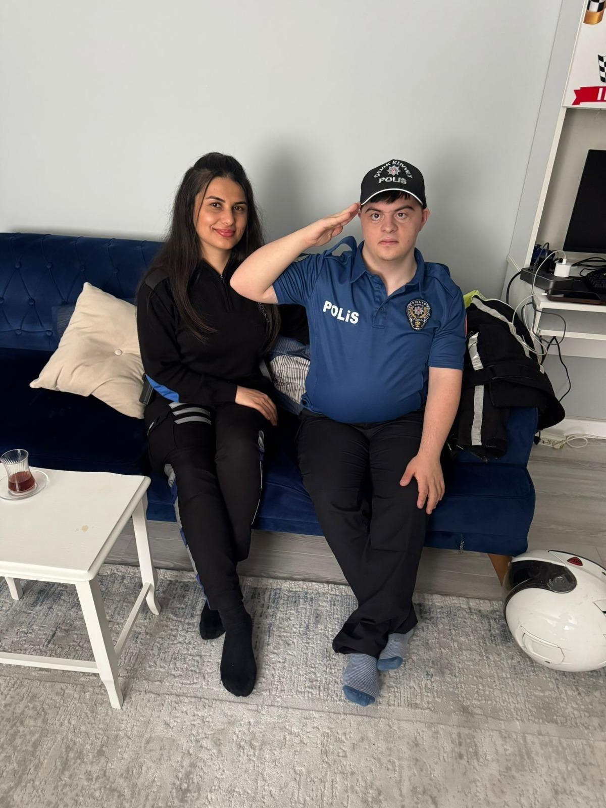 Oğlunun en büyük İsteğini CİMER’e yazdı! Çekmeköy İlçe Emniyeti Melik için teyakkuza geçti 2