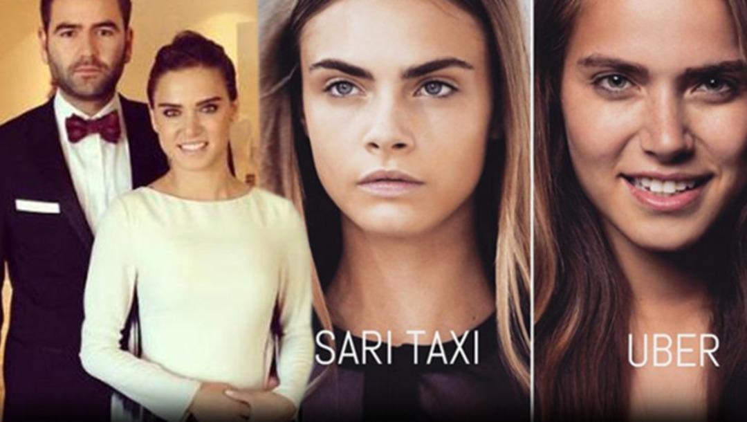 Cara 'sarı taksi', Ceyda 'uber'