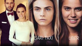 Cara 'sarı taksi', Ceyda 'uber'