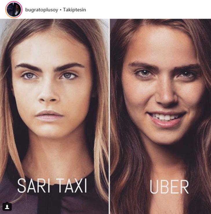 Cara 'sarı taksi', Ceyda 'uber' G1