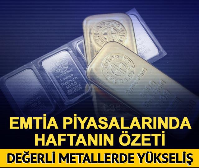 Emtia piyasalarında faiz etkisi! Değerli metaller y&uuml;kseldi