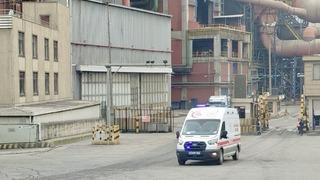 Kocaeli'de fabrikada yüksekten düşen 4 işçi yaralandı