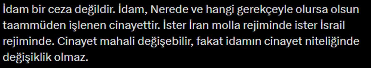 İdam kararı sosyal medyayı ayağa kaldırdı! İsrail e tepki yağıyor: "Katiller, barbarlar" 3