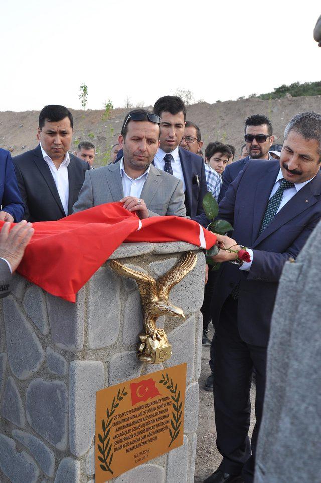 Eskişehir'de, Afrin şehitleri anısına 52 fidan dikildi