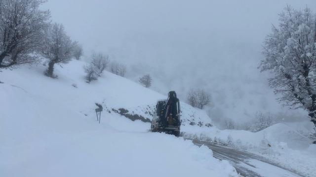 Batman’da kapalı olan ilçeler arası yol ulaşıma açıldı