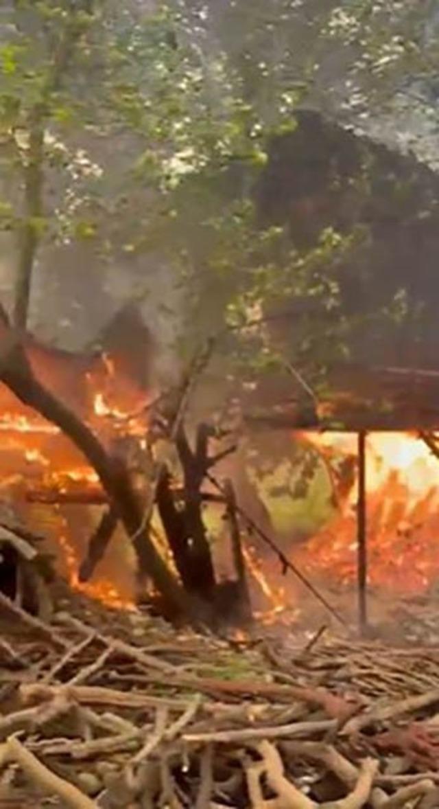 Alanya&rsquo;da m&uuml;stakil ev yangını korkuttu 7