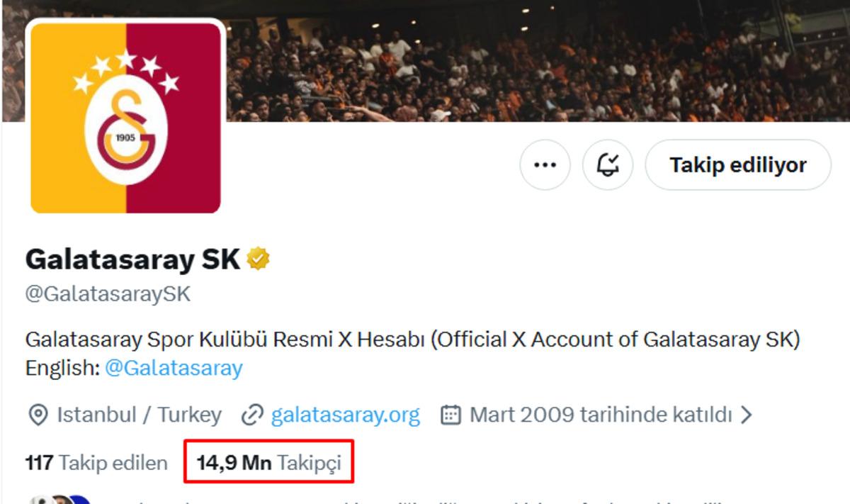 Galatasaray ın X hesabına ne oldu? 1 gecede 3 milyon takip&ccedil;i kaybettiler 1