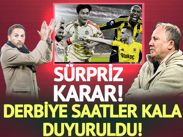 CANLI | Fenerbah&ccedil;e - Beşiktaş ma&ccedil; anlatımı! Ma&ccedil; ne zaman? Saat ka&ccedil;ta ve hangi kanalda? - 05 Nisan 2026