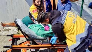 Sarıyer'de kayalıklardan düşen kişi kurtarıldı